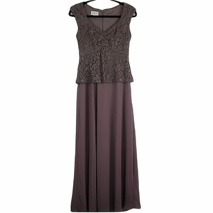 Nox purplish-brown gown sz Medium